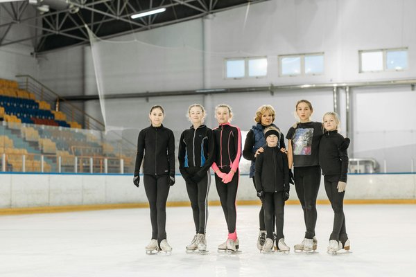 How can competitive ice skaters manage nerves before a big competition?